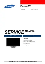 Samsung PN64F5500AF Service Manual preview