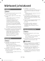 Preview for 115 page of Samsung POWERbot SR1 M70 Series User Manual