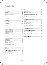 Preview for 2 page of Samsung POWERbot  SR20J90 U Series User Manual