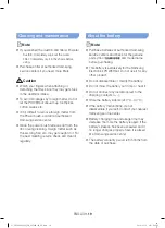 Preview for 19 page of Samsung POWERbot  SR20K9000U Series User Manual