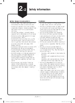 Preview for 4 page of Samsung POWERbot SR20K9350W Series Quick Reference Manual