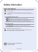 Preview for 3 page of Samsung POWERbot SR2AK9350W Series User Manual