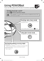 Preview for 14 page of Samsung POWERbot VR A72 Series User Manual