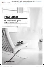 Samsung POWERbot VR10M703PW9 Quick Reference Manual preview