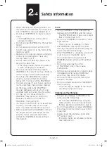 Preview for 7 page of Samsung POWERbot VR20R72 Series Quick Reference Manual