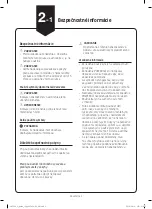 Preview for 144 page of Samsung POWERbot VR20R72 Series Quick Reference Manual