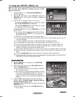 Preview for 39 page of Samsung PS-50P91FH Owner'S Instructions Manual