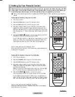 Preview for 48 page of Samsung PS-50P91FH Owner'S Instructions Manual