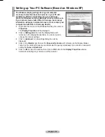 Preview for 30 page of Samsung PS-50P96FDR Owner'S Instructions Manual