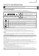 Preview for 3 page of Samsung PS-WK450 User Manual