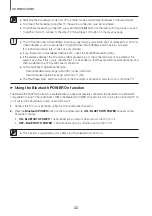 Preview for 22 page of Samsung PS-WK450 User Manual