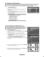 Preview for 12 page of Samsung PS50A556S2F User Manual