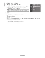 Preview for 18 page of Samsung PS50B550 User Manual