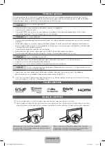 Preview for 47 page of Samsung PS60E530A3WXZF User Manual