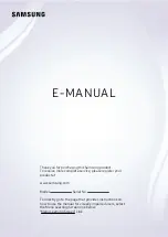 Samsung QA55Q70TAJ E-Manual preview