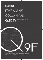 Preview for 93 page of Samsung QE55Q9FNAU User Manual