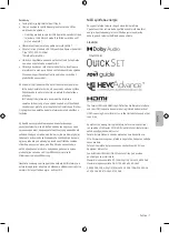 Preview for 55 page of Samsung QE65S95B User Manual