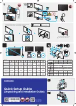 Samsung QN85QN8 A Series Quick Setup Manual preview