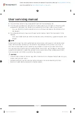 Preview for 1 page of Samsung RB38T676CSA User Servicing Manual