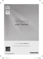 Preview for 1 page of Samsung RF23J9011SR User Manual