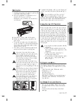 Preview for 21 page of Samsung RF24FS Series User Manual