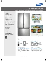 Preview for 1 page of Samsung RF261BEAESR Quick Quide