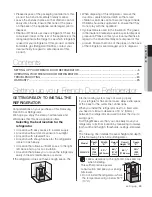 Preview for 5 page of Samsung RF4267HAWP/XAA User Manual