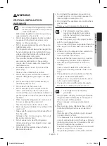 Preview for 3 page of Samsung RH22H9010 User Manual