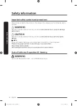 Preview for 4 page of Samsung rl1505sbasr User Manual