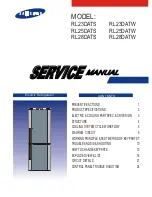 Samsung RL23DATS Service Manual preview