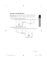 Preview for 19 page of Samsung RL29THCSW User Manual