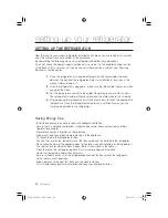 Preview for 20 page of Samsung RL29THCSW User Manual