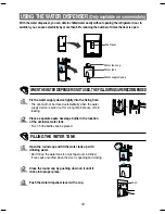 Preview for 12 page of Samsung RL38ECSW Owner'S Instructions Manual