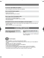 Preview for 17 page of Samsung RL39 Series Owner'S Instructions Manual