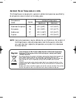 Preview for 19 page of Samsung RL39 Series Owner'S Instructions Manual