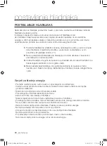 Preview for 20 page of Samsung RL39THCTS (Romanian) Manual