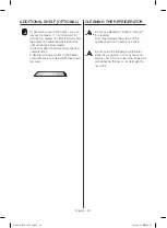 Preview for 20 page of Samsung RL40 Series Quick Manual