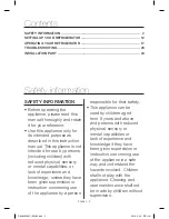 Preview for 2 page of Samsung RR35H61657F User Manual