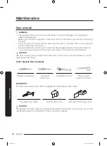 Preview for 36 page of Samsung RR39 Series User Manual