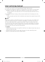 Preview for 1 page of Samsung RR39 Series User Servicing Manual