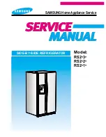 Preview for 1 page of Samsung RS2 series Service Manual