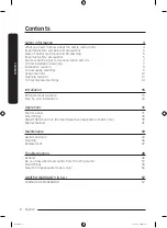 Preview for 2 page of Samsung RS23A500A Series User Manual