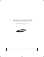 Preview for 40 page of Samsung RS2511 series Owner'S Manual And Installation