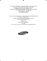Preview for 32 page of Samsung RS257BAWW Owner'S Manual And Installation