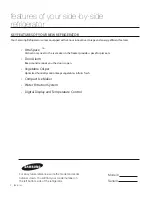 Preview for 2 page of Samsung RS26DDA Series User Manual