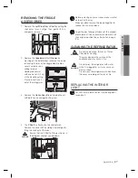 Preview for 27 page of Samsung RSH7 series User Manual