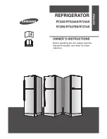 Samsung RT2ASCSW Owner'S Instructions Manual preview