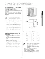 Preview for 17 page of Samsung RT53H6631SL User Manual