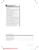 Preview for 5 page of Samsung RZ-80 EERS User Manual