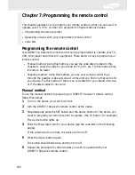 Preview for 112 page of Samsung S300W - SIR Satellite TV Receiver Owner'S Manual